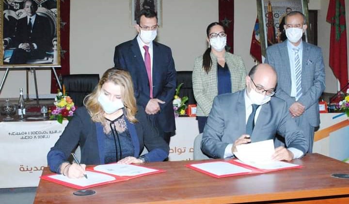 إقليم طاطا : توقيع اتفاقية للمساعدة التقنية و المعمارية في العالم القروي بحضور السيدة الوزيرة