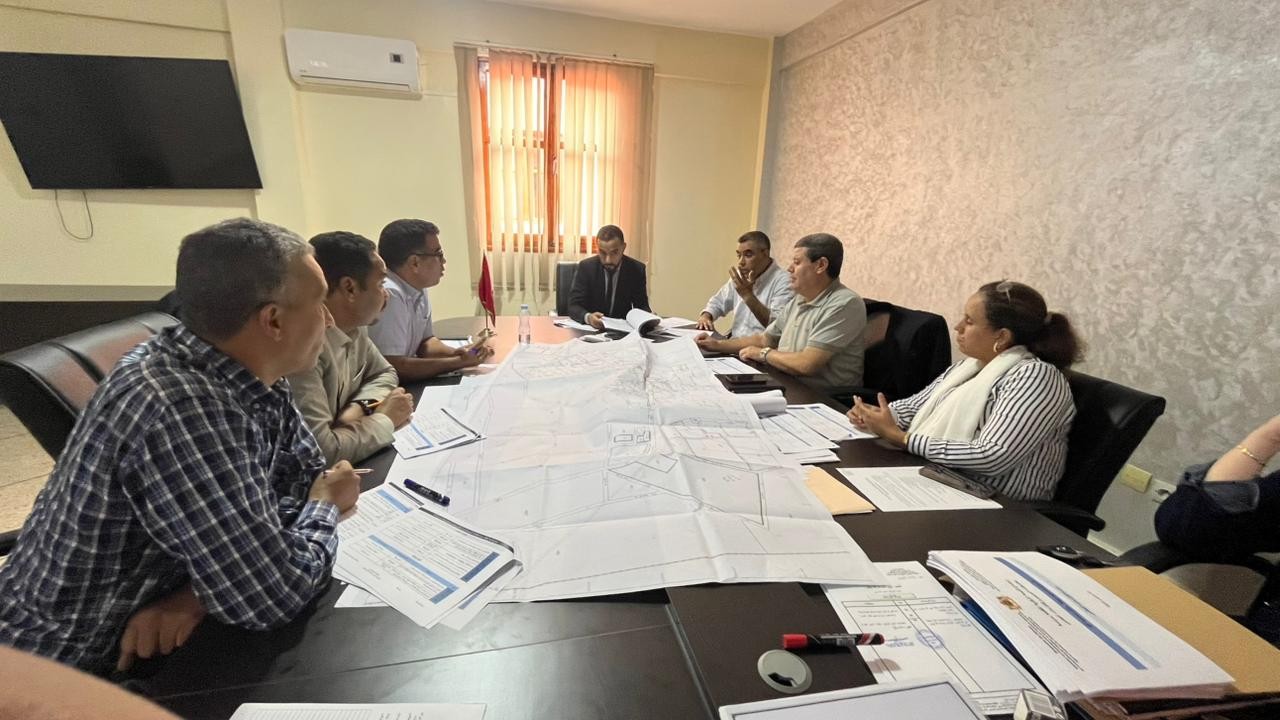اجتماع اللجنة المركزية حول تصميم تهيئة جماعة أقا بإقليم طاطا